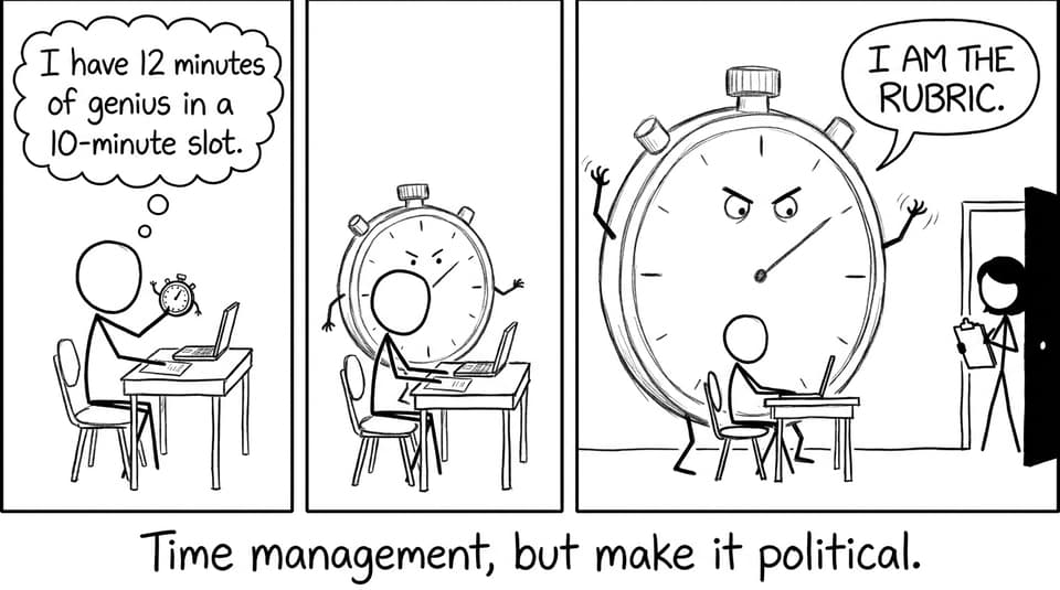 Time management monster in Global Politics