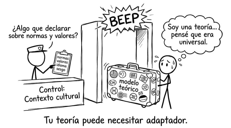 Tu teoría puede necesitar adaptador