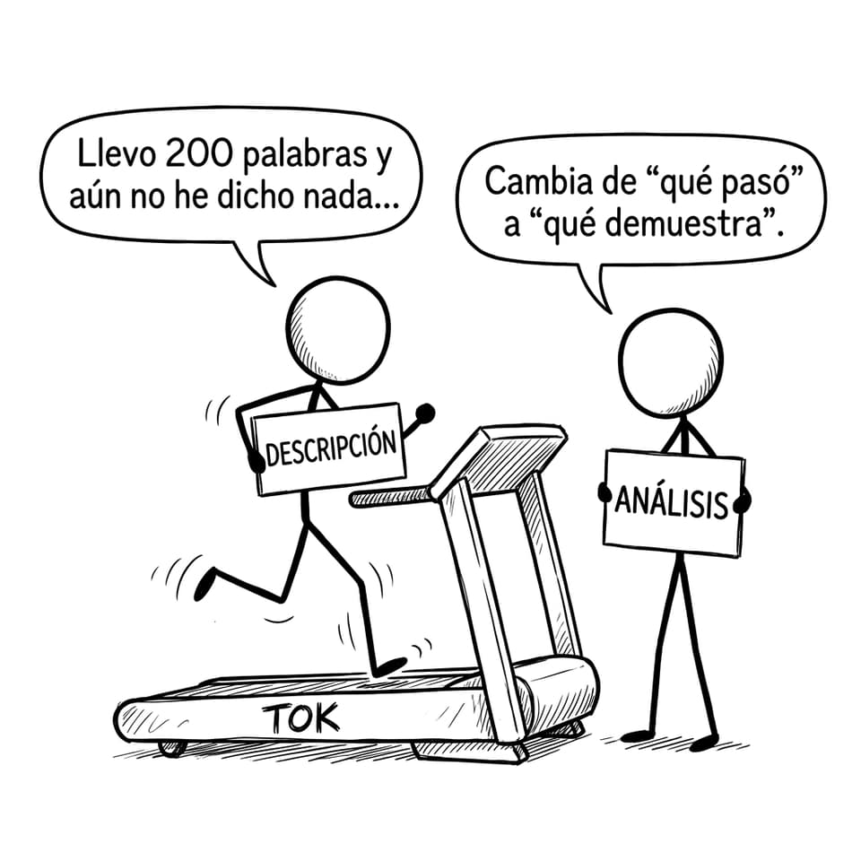 Descripción vs Análisis