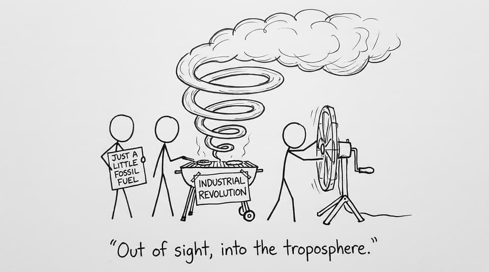Industrial Revolution barbecue smoke joke