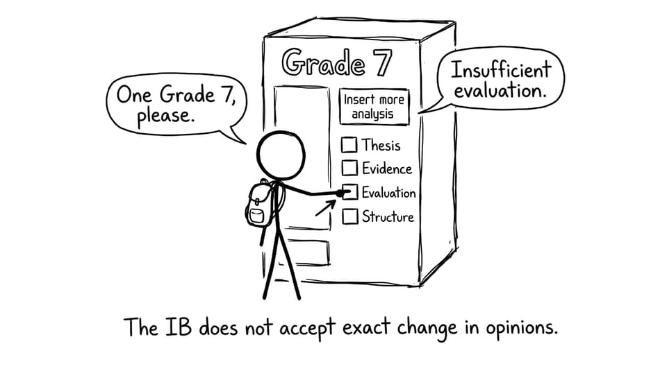 Grade 7 vending machine comic