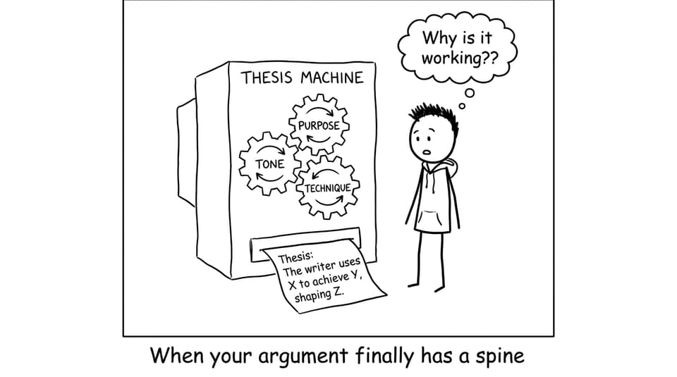 Thesis machine comic