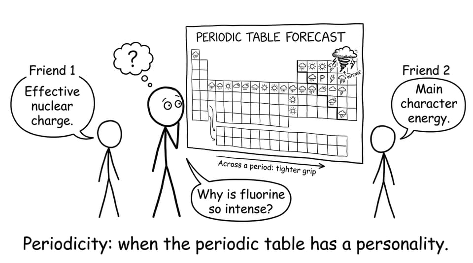 Periodicity: when the periodic table has a personality.