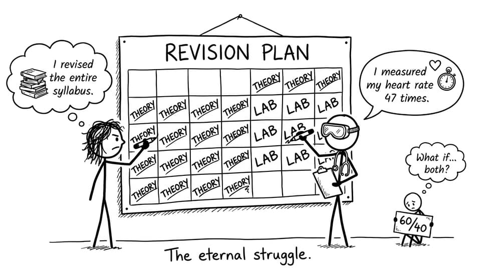 Revision plan 60/40 comic