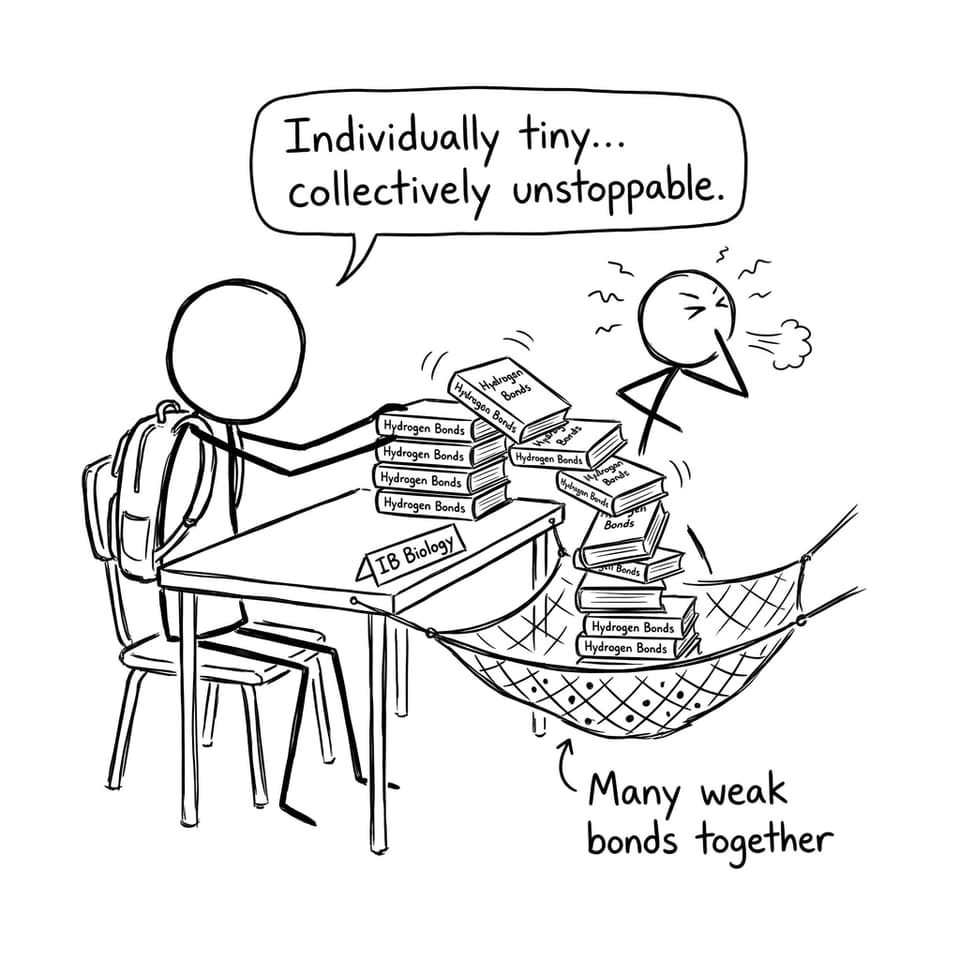 Hydrogen bonds stack joke