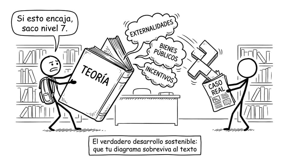 Teoría vs caso real