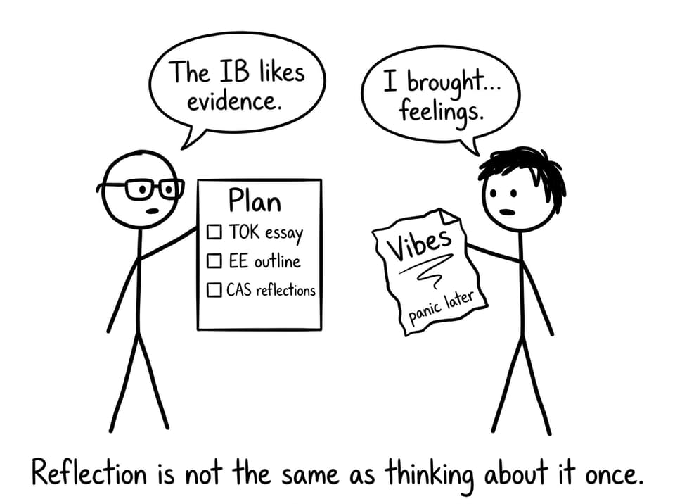 Two students: Plan vs Vibes