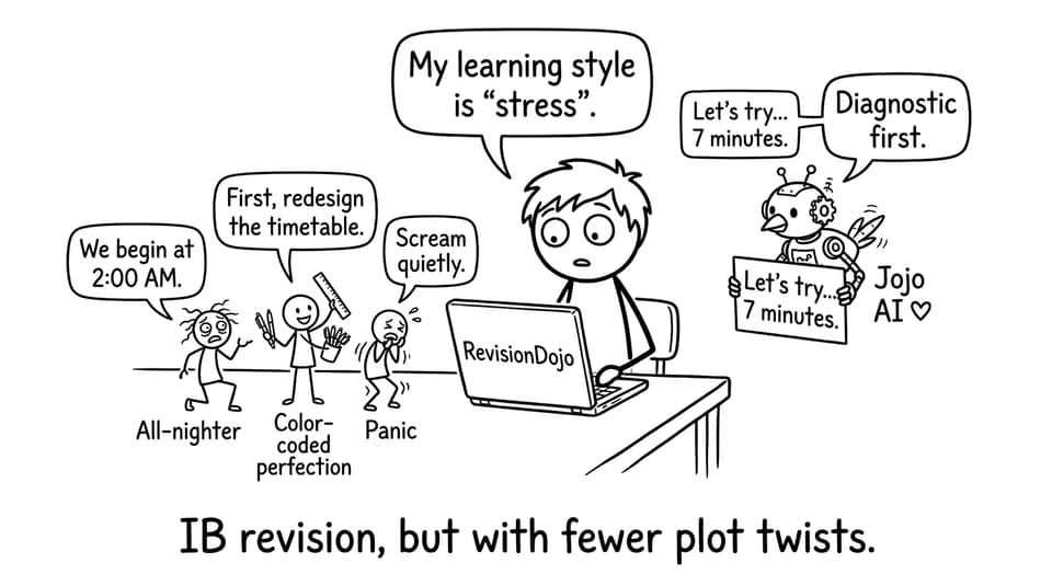 IB revision, but with fewer plot twists.