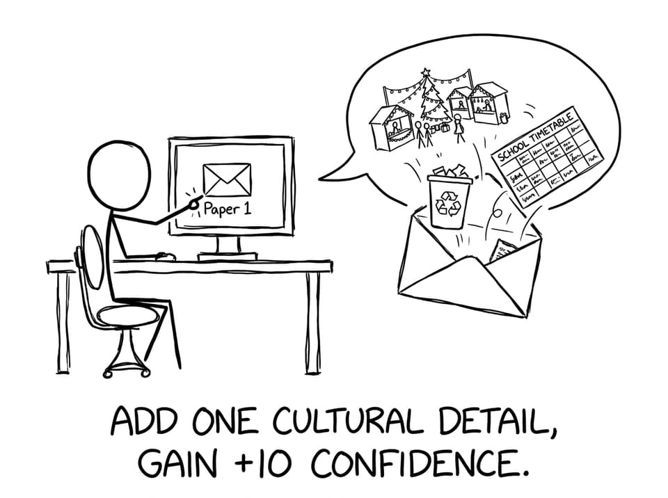 Paper 1 email spills out cultural details