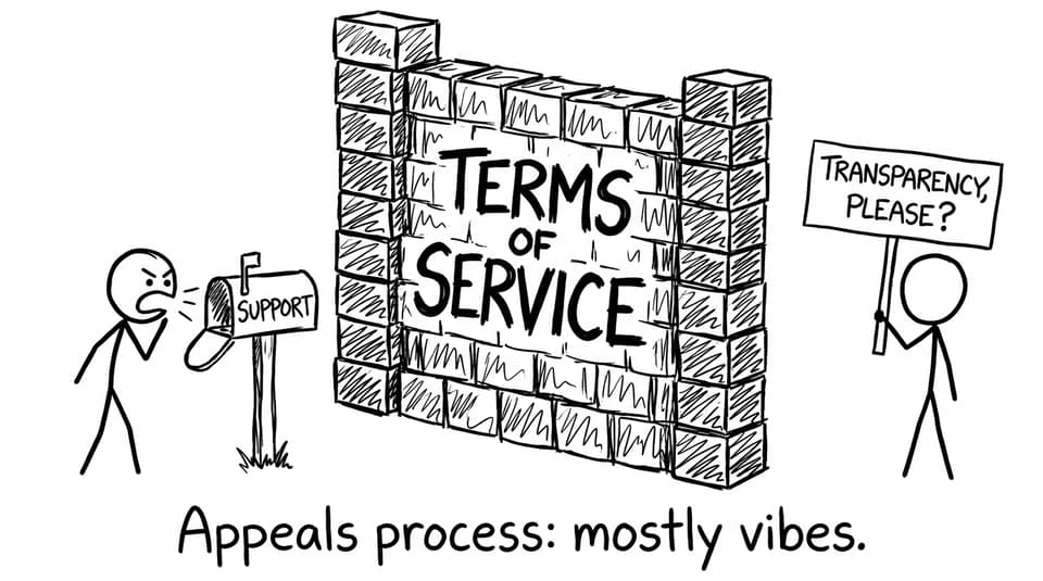 Appeals process mostly vibes