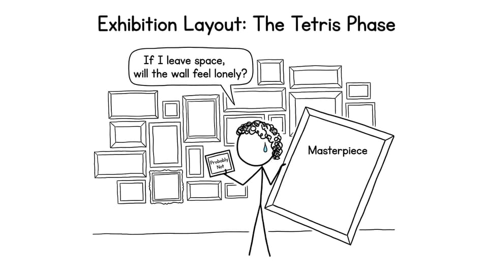 Exhibition layout Tetris phase