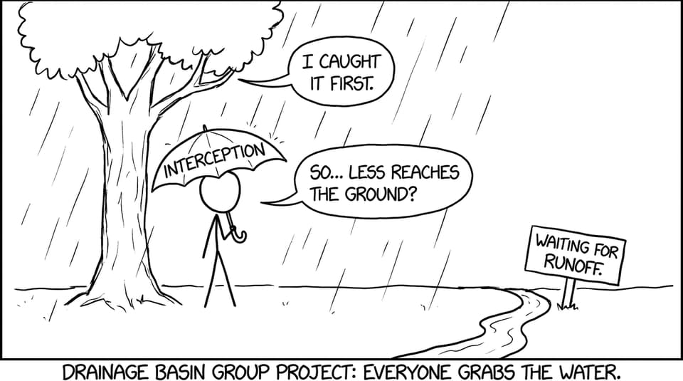 Interception comic