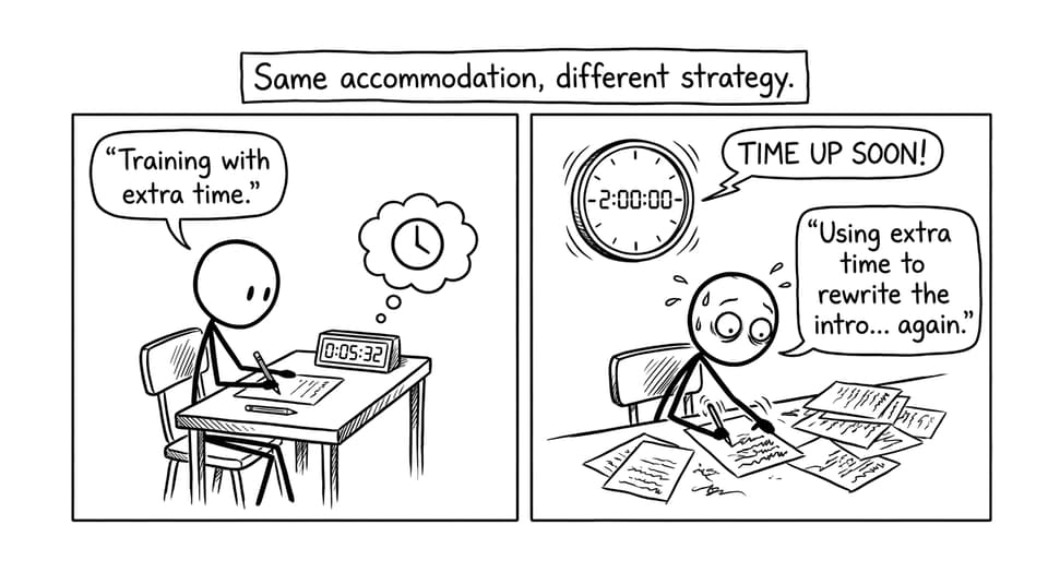 Comic about strategy vs rewriting