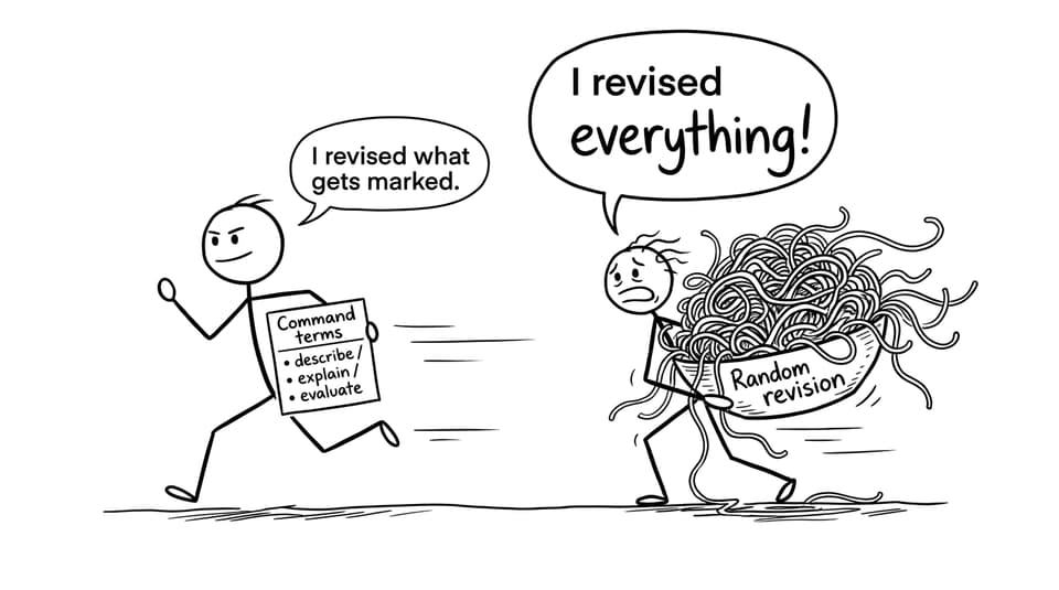 Checklist vs random revision race