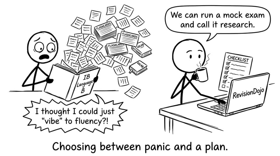 Choosing between panic and a plan.