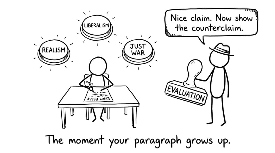 The moment your paragraph grows up