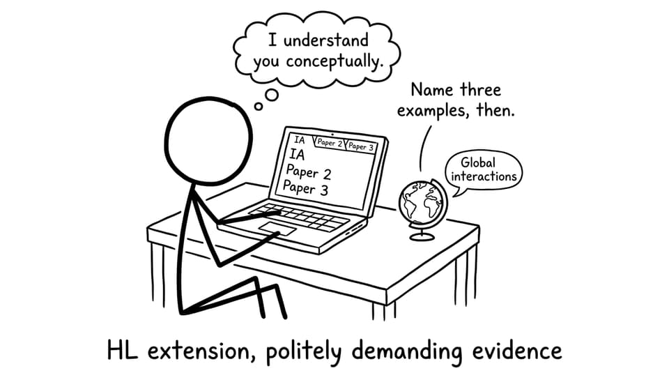 HL extension demanding evidence