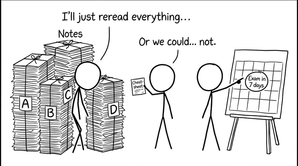 Overwhelmed vs cheatsheet