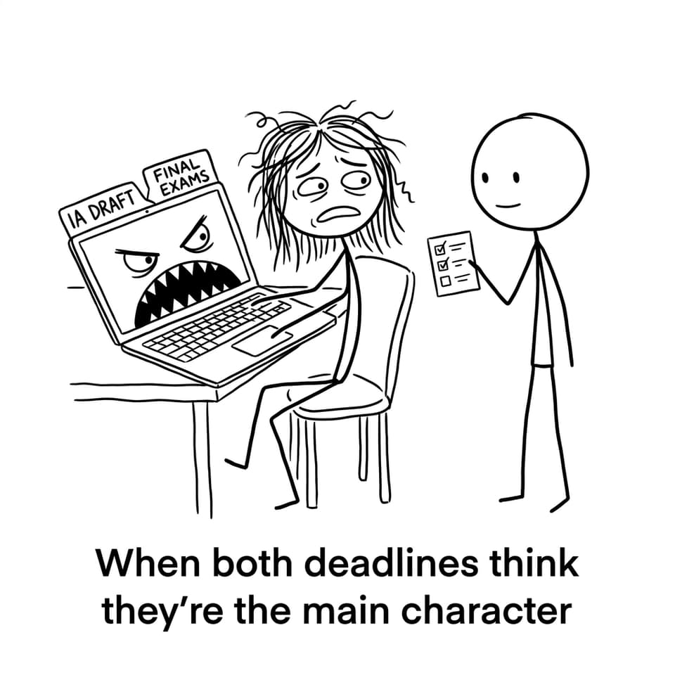 When both deadlines think they’re the main character