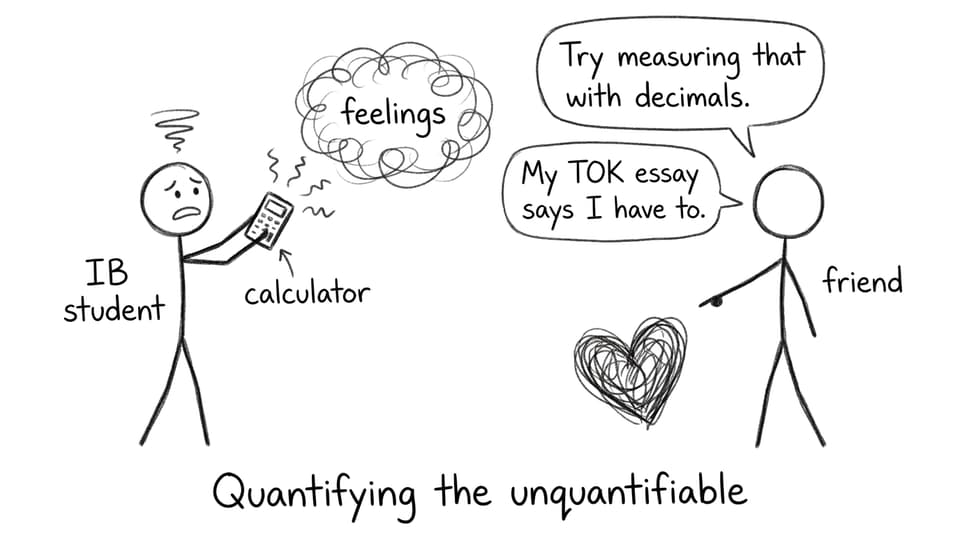 Calculator vs feelings comic