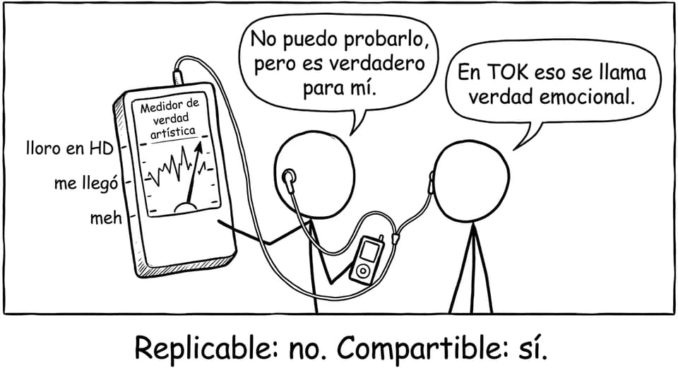 Medidor de verdad artística