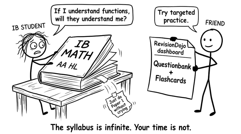 A student versus the infinite syllabus