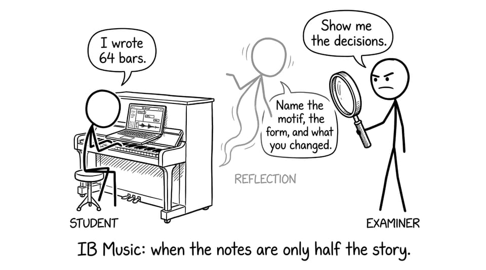 IB Music: when the notes are only half the story.