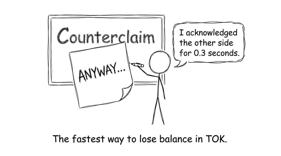 Covering counterclaims with ANYWAY