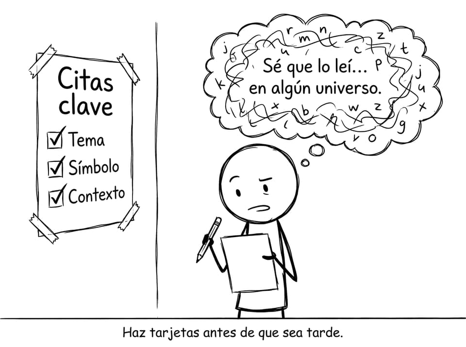 Haz tarjetas antes de que sea tarde.
