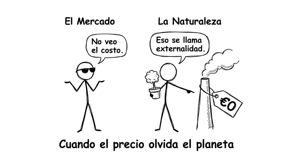 Broma sobre externalidades y precios