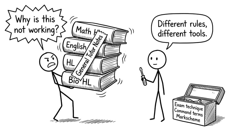 Different rules, different tools