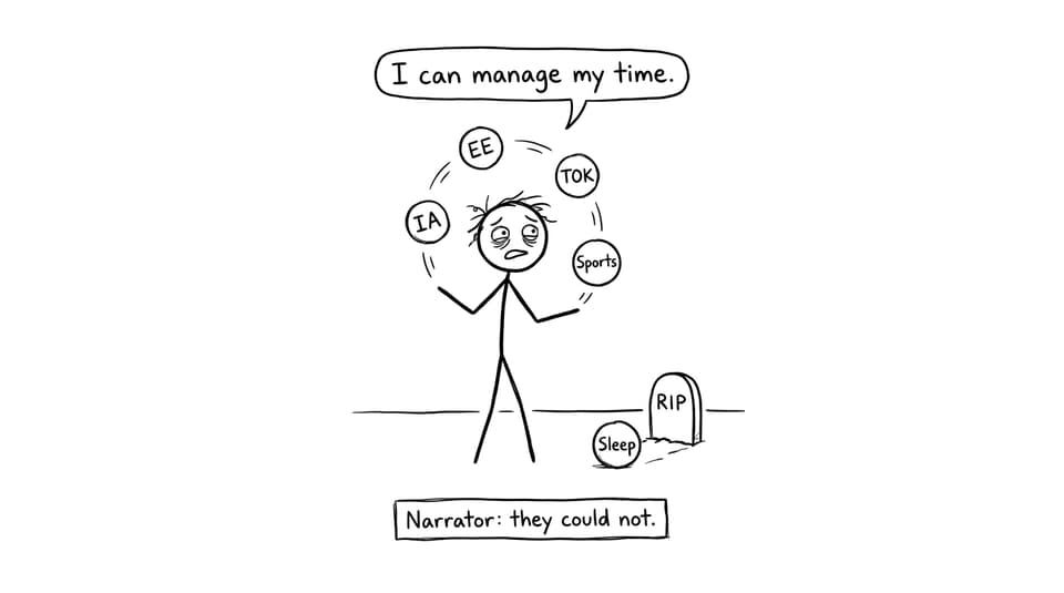 Juggling IA and sleep