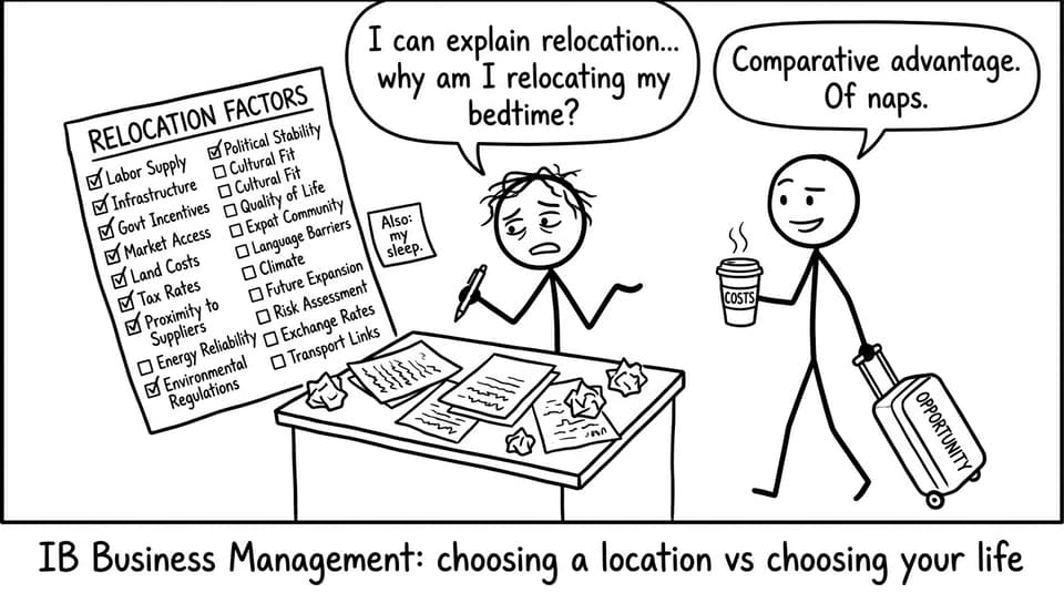 IB student vs relocation checklist