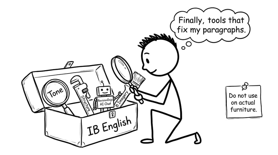Toolbox for paragraphs XKCD comic