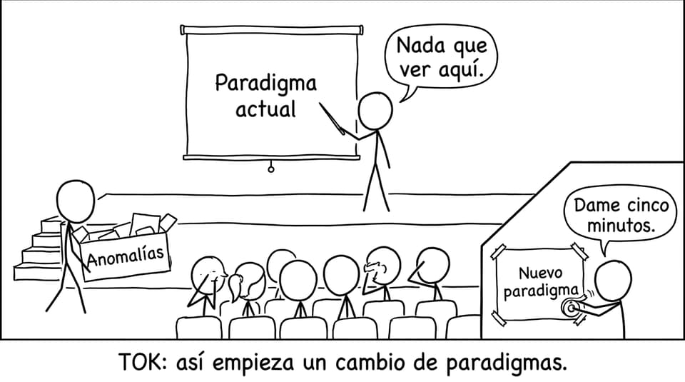 TOK: así empieza un cambio de paradigmas