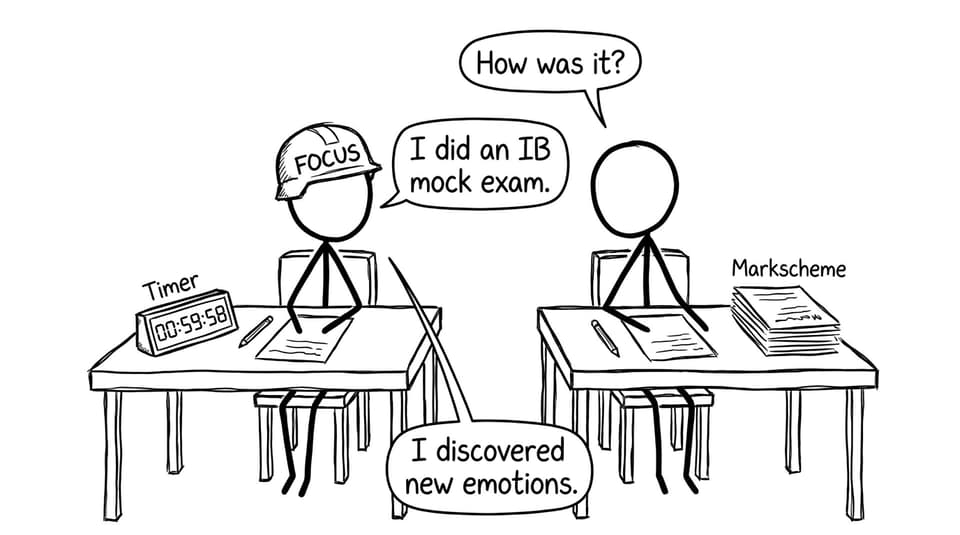 Mock exam emotions
