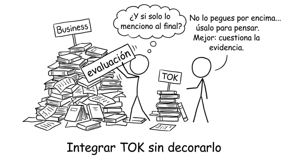 Integrar TOK sin decorarlo
