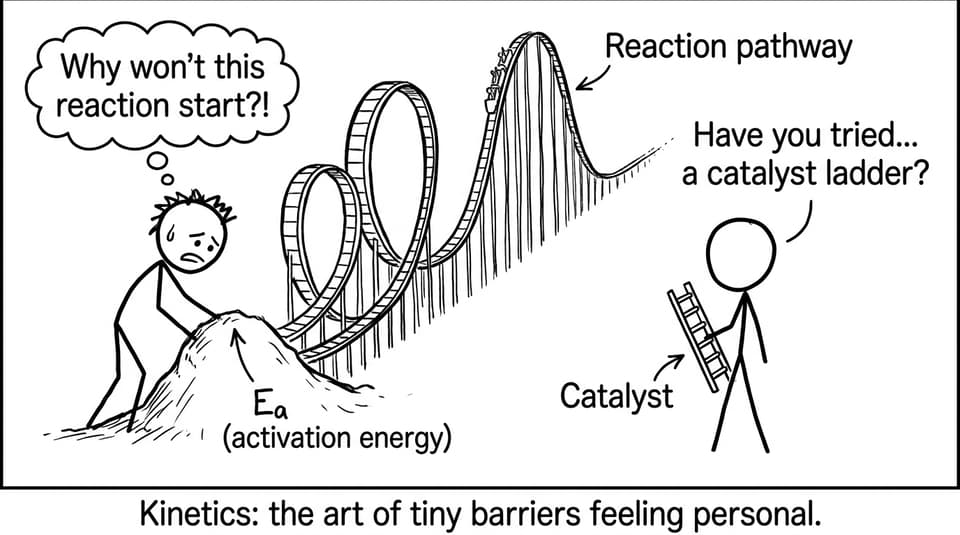 Catalyst ladder joke
