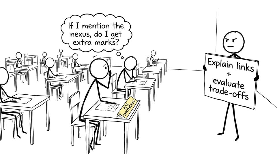 Exam hall nexus joke