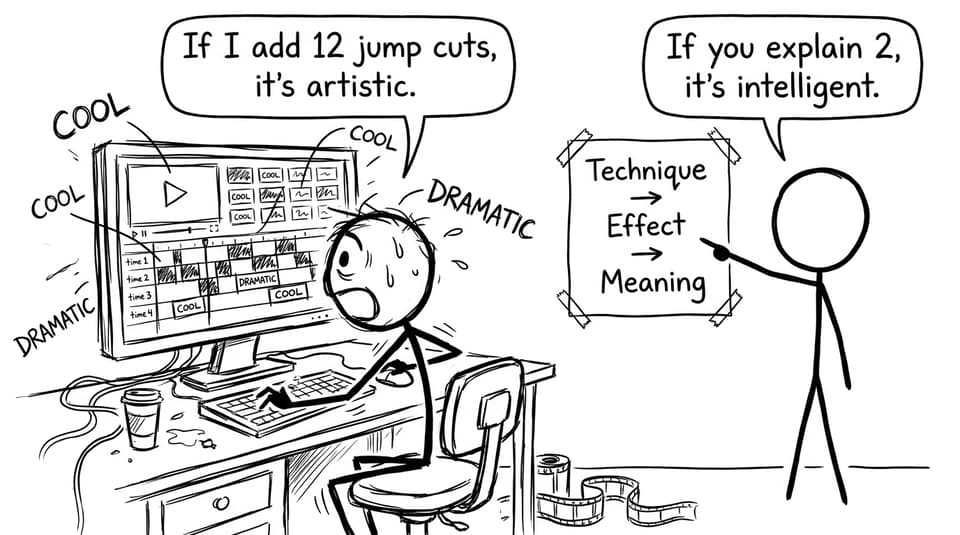 Editing room logic vs chaos