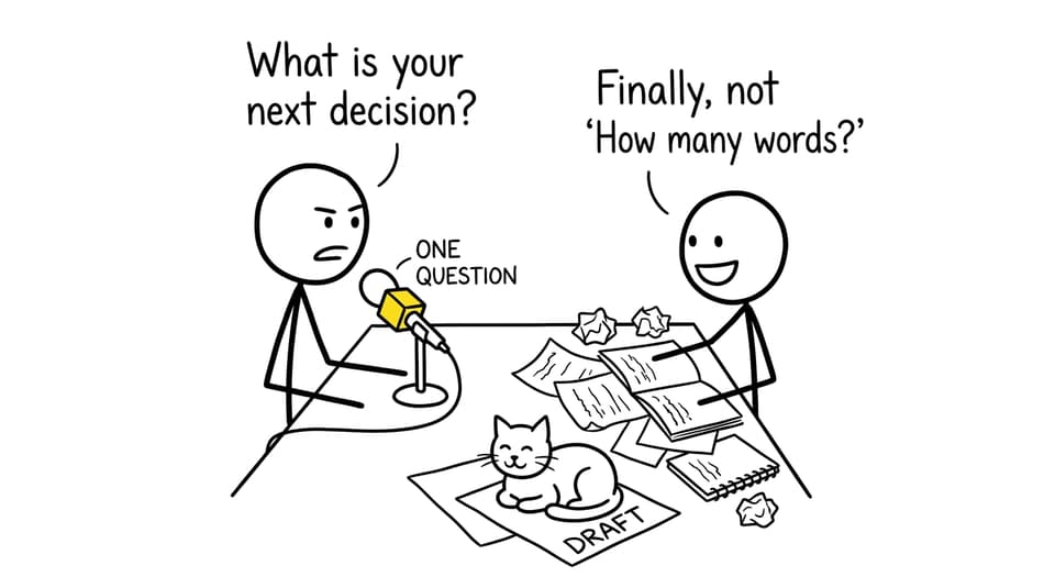 A family check-in replaces the dreaded word-count interrogation