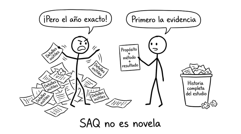 SAQ no es novela