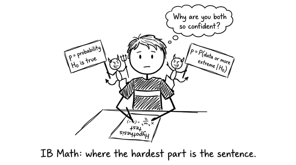 Two devils argue about p-values