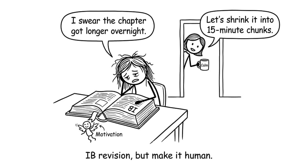 Student finds motivation in IB book