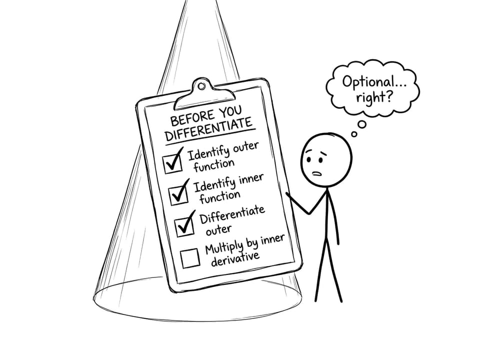 Before You Differentiate checklist
