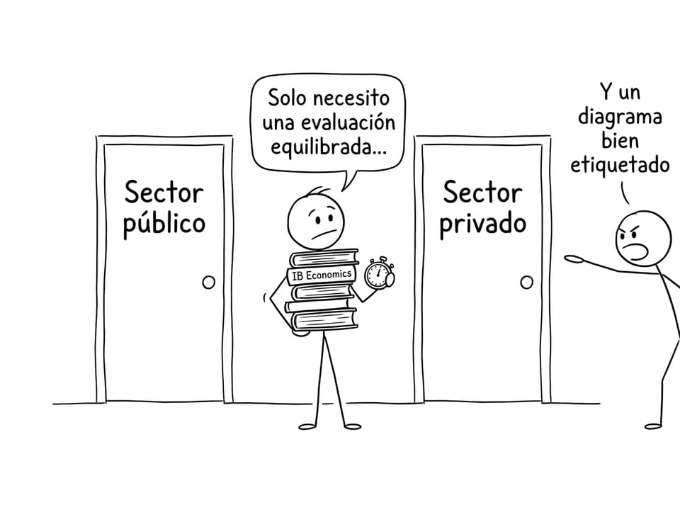 Estudiante entre sector público y privado