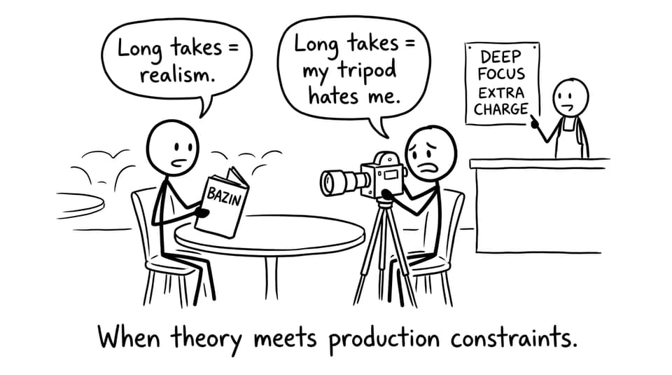Comic: theory meets production constraints