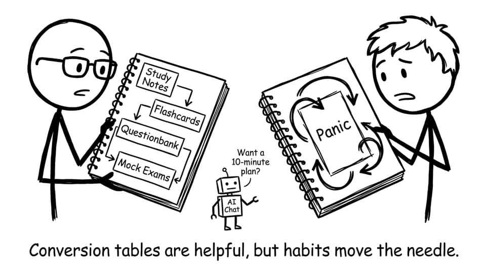 Two planners: one says Panic, the other is a system