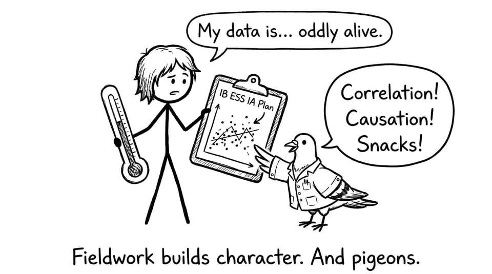 Fieldwork with a pigeon lab assistant