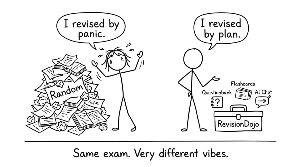 Two revision styles: panic vs plan